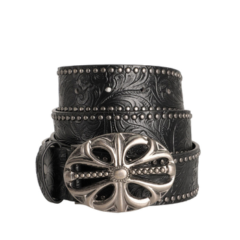 Remen od umjetne kože s kopčom s iglom, širina 2-4 cm; stil: retro, etnički, književno-umjetnički, egzotičan; obrada: perle, reljefni znaci, anti završni premaz.