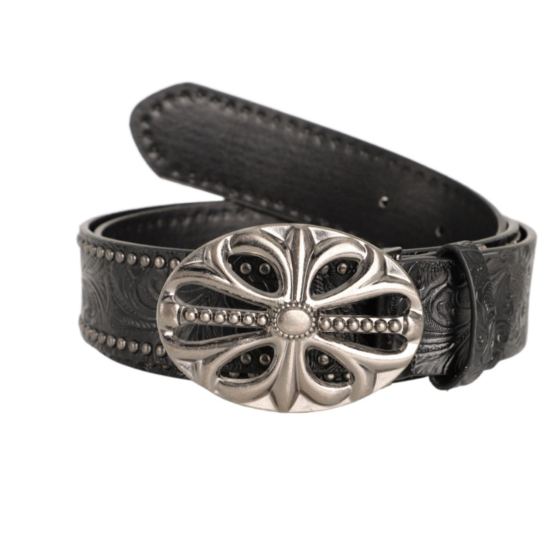 Remen od umjetne kože s kopčom s iglom, širina 2-4 cm; stil: retro, etnički, književno-umjetnički, egzotičan; obrada: perle, reljefni znaci, anti završni premaz.