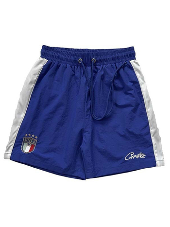 Muške sportske kratke hlače casual stila, srednje visok pojas, vezivanje na čvor, ravni kroj, poliester