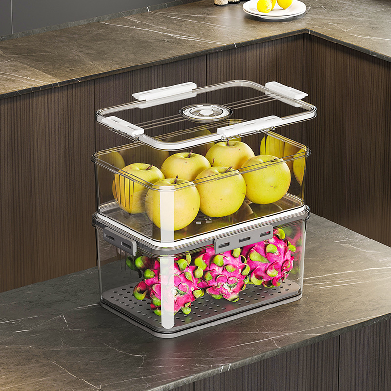 Κουτί φρούτων και λαχανικών για το ψυγείο, PET υλικό, αποθήκευση