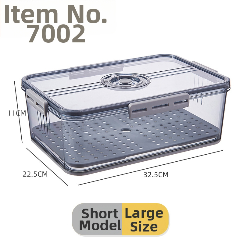 Chladnička krabička na ovocie a zeleninu, PET materiál, skladovanie