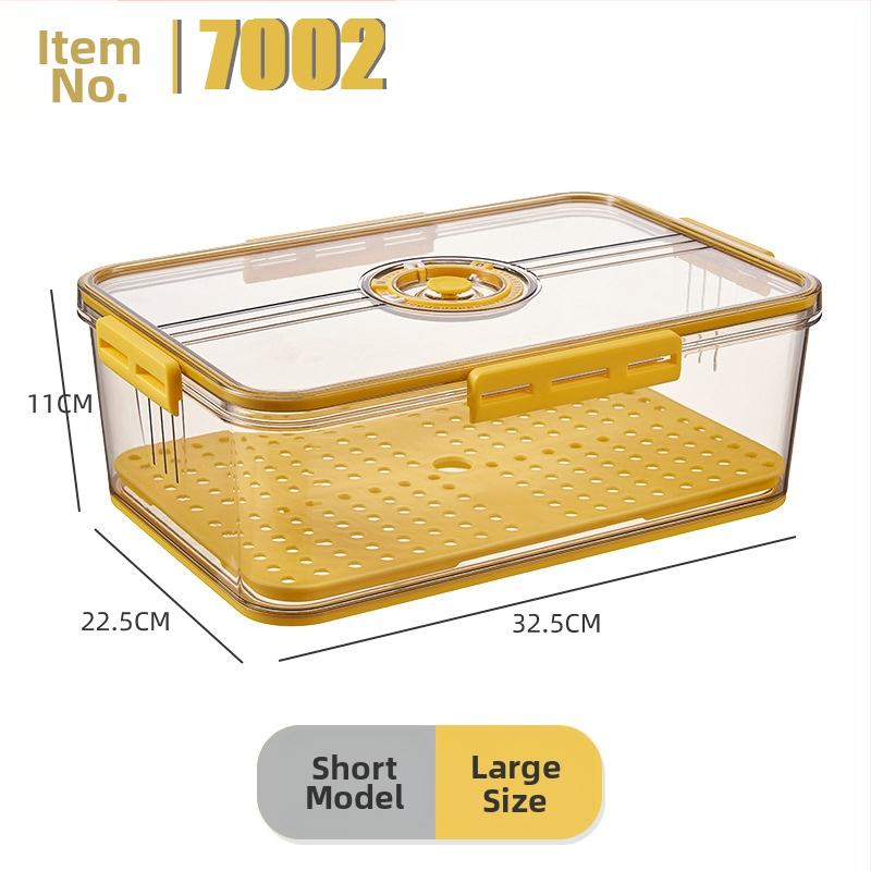 Chladnička krabička na ovocie a zeleninu, PET materiál, skladovanie