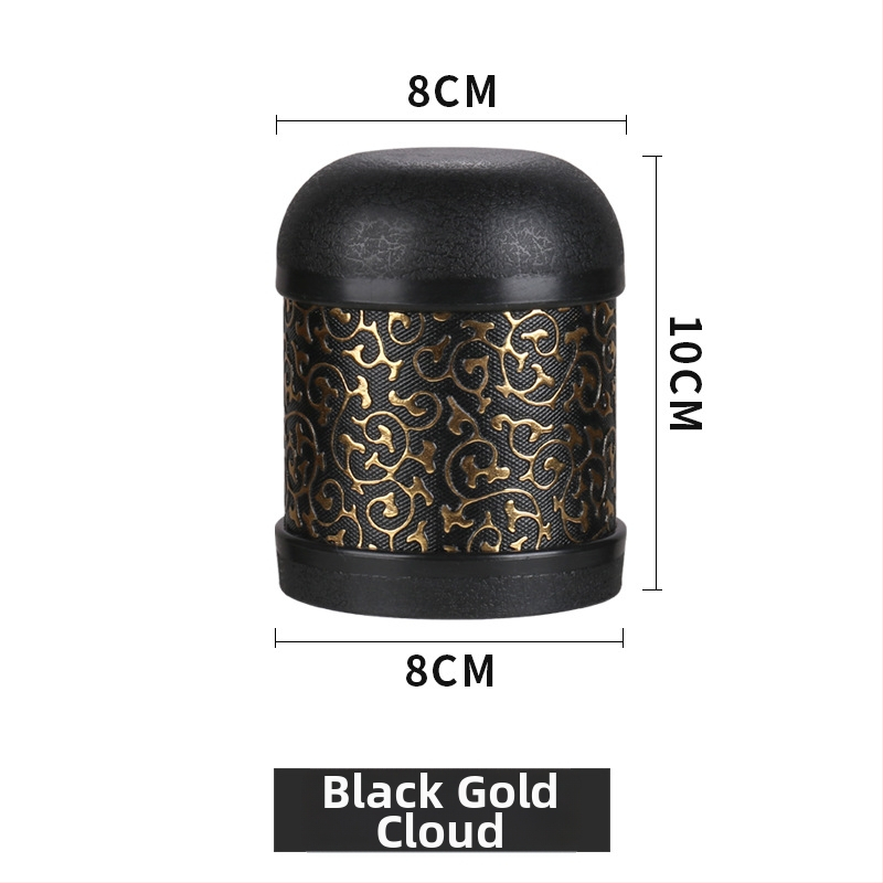 Čaša za kocke s gljivastom glavom, zaobljeni kutovi, plastika i koža, kutija od 100 komada