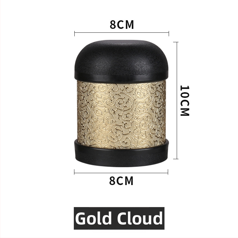 Čaša za kocke s gljivastom glavom, zaobljeni kutovi, plastika i koža, kutija od 100 komada