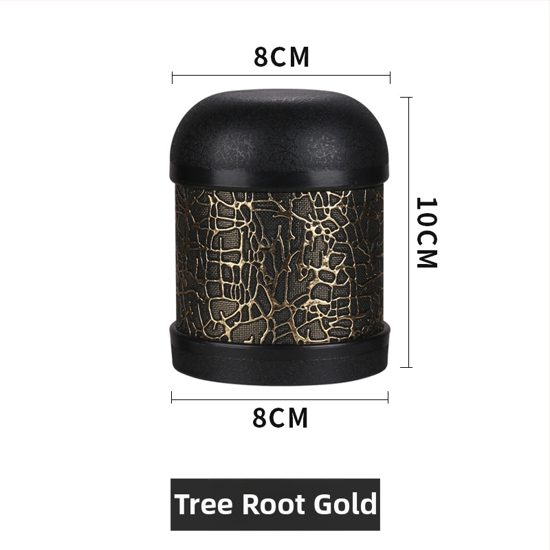 Čaša za kocke s gljivastom glavom, zaobljeni kutovi, plastika i koža, kutija od 100 komada