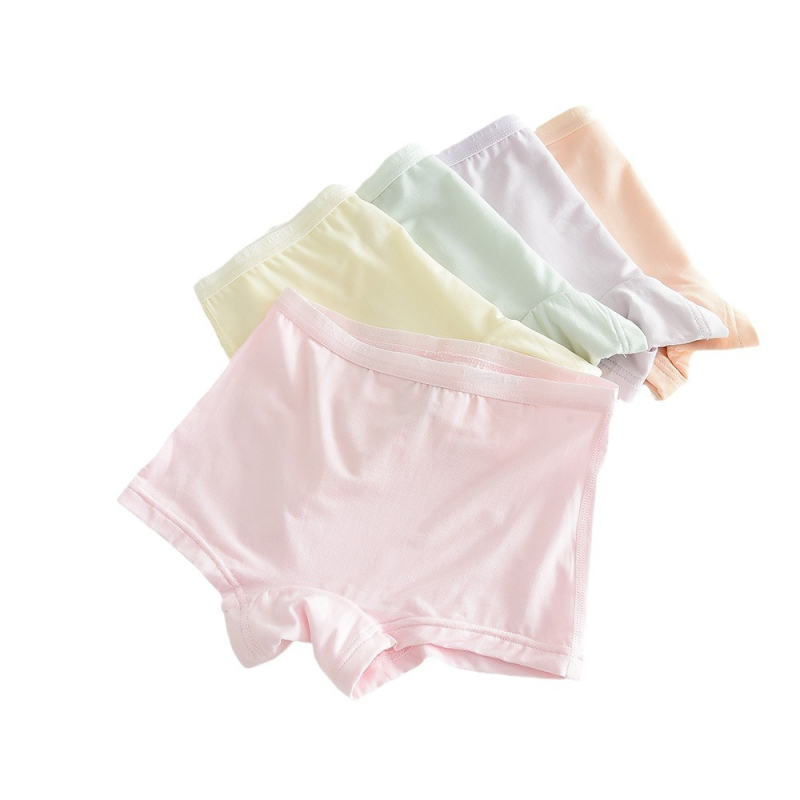 Boxerice za djevojčice od modala, 88% modal, uzrast 3–8 godina, 5 kom, ljeto 2024