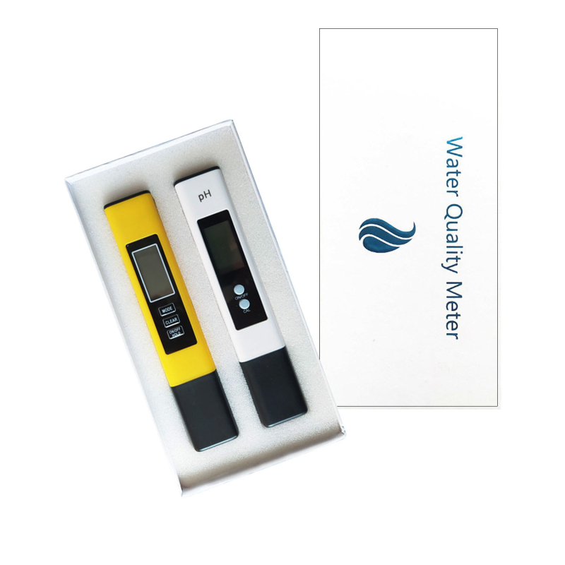 Prijenosni analitičar kvalitete vode – set pH/EC/TDS (model tds&ec&ph-2); mjeri pH 0–14, EC 0–9990 µS/cm, TDS 0–9990 mg/L; točnost pH ±0.05, EC ±2%, TDS ±2%