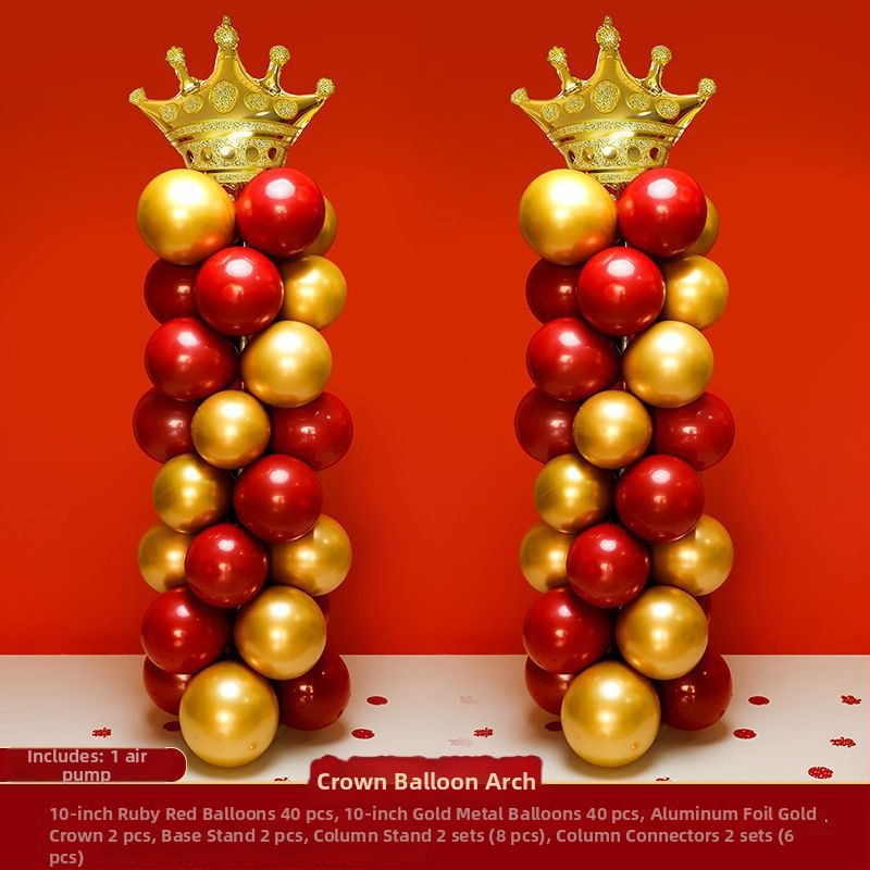 Esküvői lufi ív dísz (levegővel felfújt lufik; állatfigurás forma; anyag: Oxford anyag; nyomtatott logó)