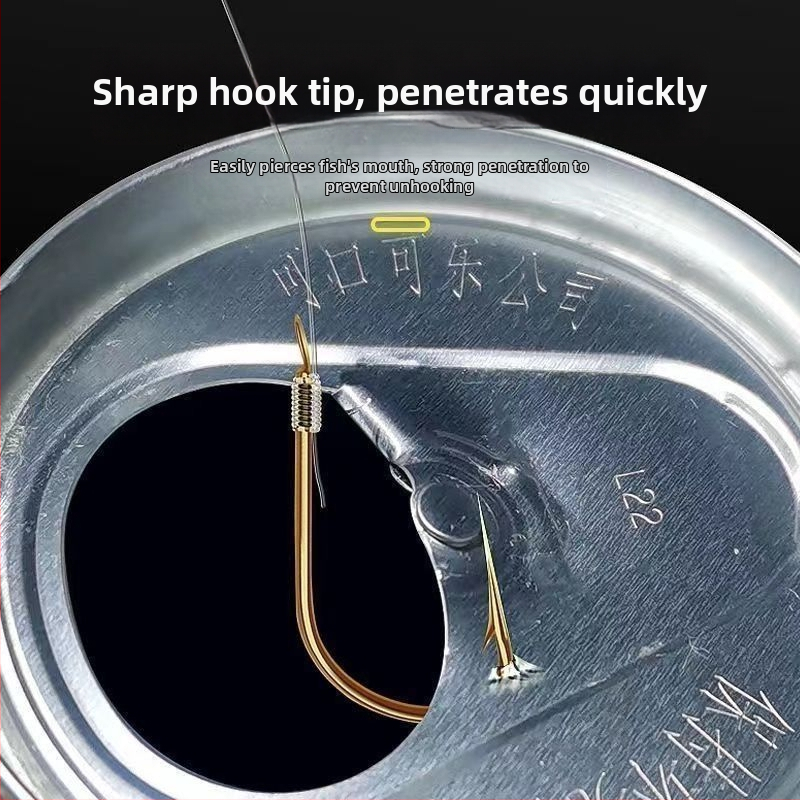 Pontyhorgász horog – kettős horog, készre kötött készlet, anti-összefonódás, rövid előke