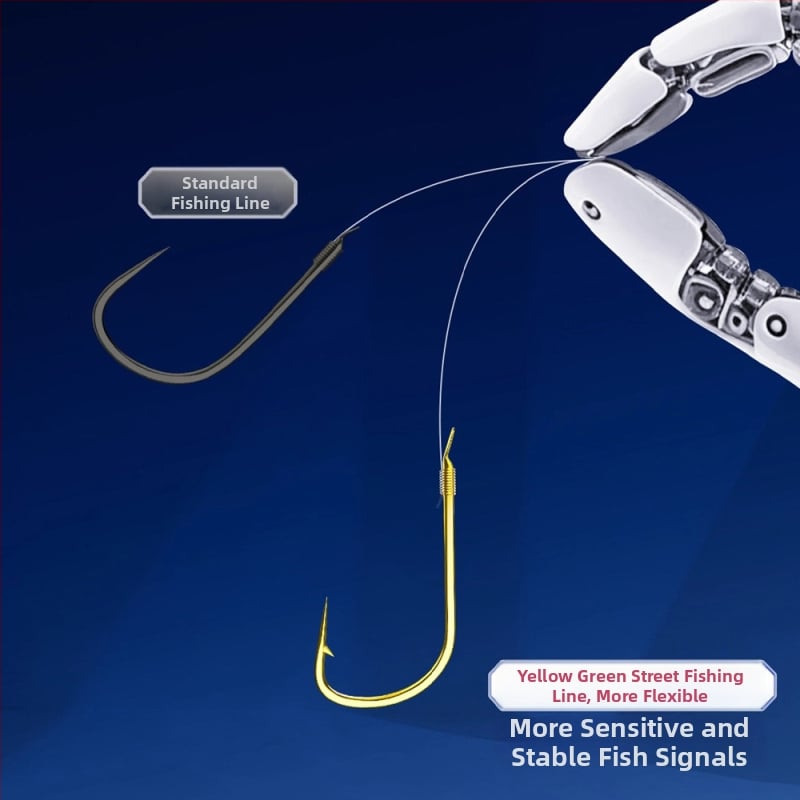 40 darabos készlet vékony előkéshez – kettős horog, arany hüvelyek, horogok barbes és barbless változatban, kárászhoz patakban