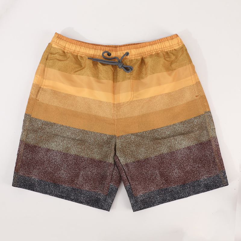 Muške plažne šorceve, sportski stil, glatki uzorak, poliester tkanina, za ljeto