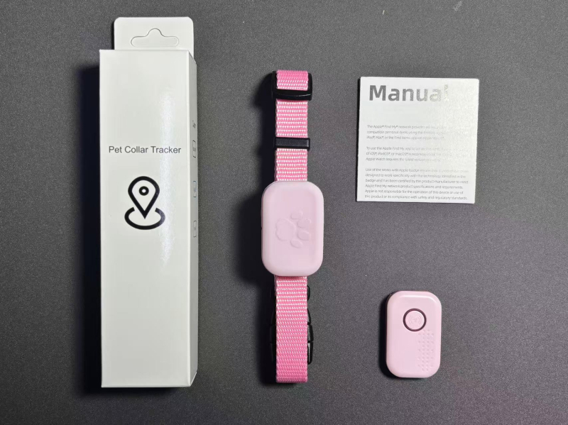 Állatbarát nyomkövető gallér, szilikon anyag, kedves dizájn, műanyag öntés, modell F5-1