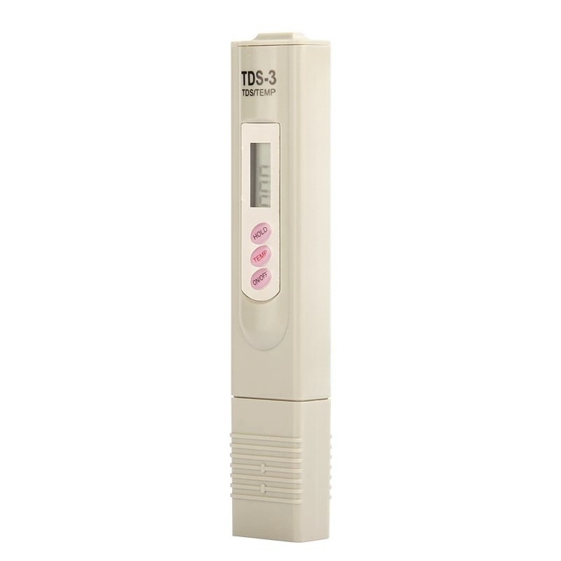 Prijenosni TDS mjerač kvalitete vode, model TDS-3, raspon 0–9999, napajanje 1.5V×2, detekcijski elementi 25051365121