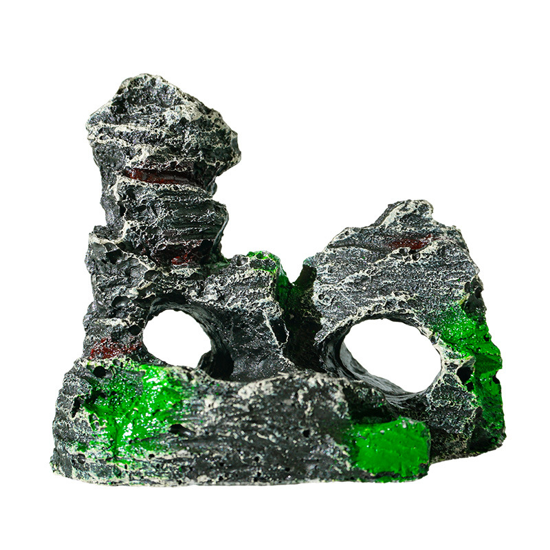Dekorativni element za uređenje krajolika, ekološki prihvatljiva smola, rockery stil, 0.226 kg, Little Clarins