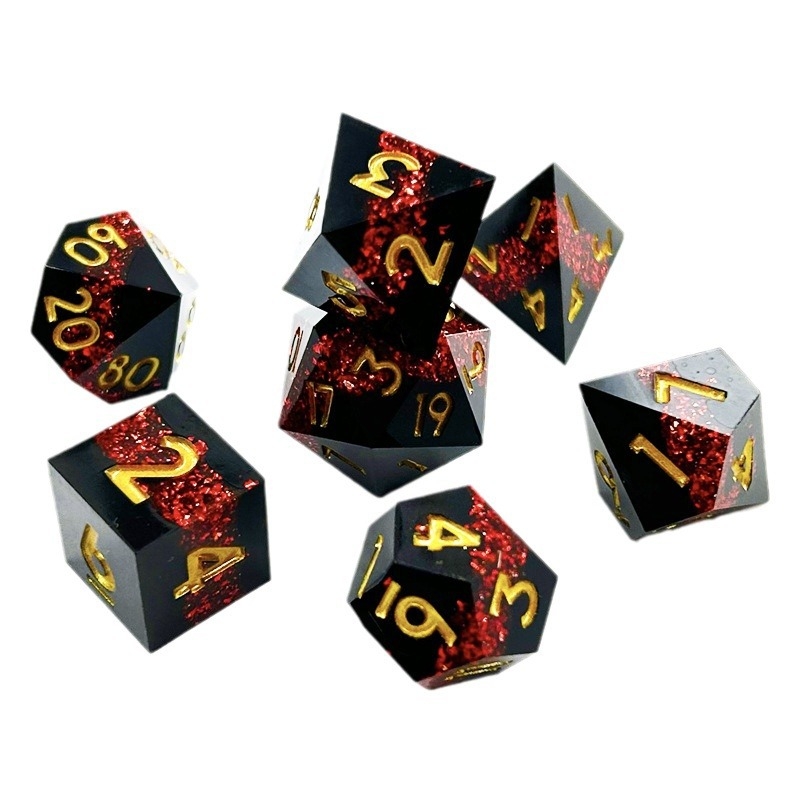 Set kockica od smole, pravokutnog stila, 100 komada, podrijetlo Guangdong