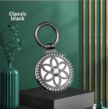 Pouzdro Airtag 2 pre Apple – štýl klamshell, umelej kože, proti pádu