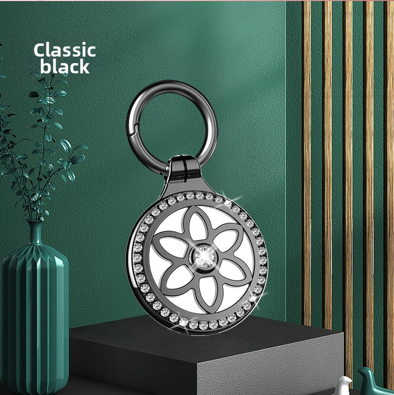 Pouzdro Airtag 2 pre Apple – štýl klamshell, umelej kože, proti pádu