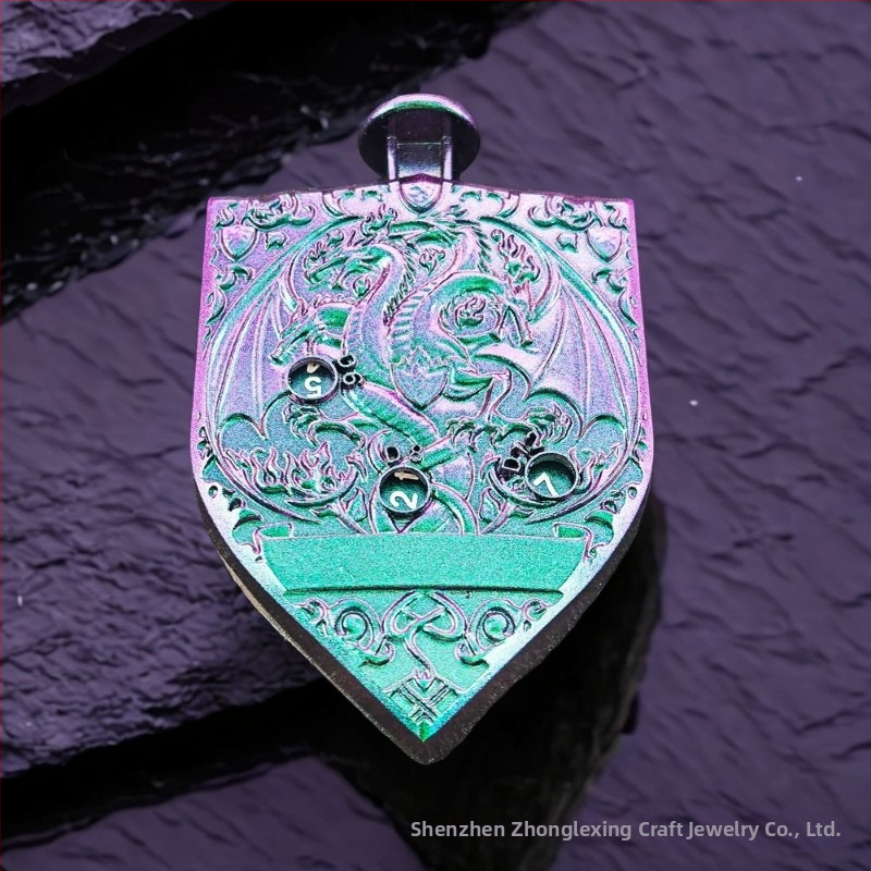 Metalne DND kockice za društvene igre - cinkov legura, dvadesetostrane, zaobljene kutove, prilagodljive (materijal: cinkov legura; oblik: dvadesetostrani; stil: zaobljene kutove; prilagodba: da)