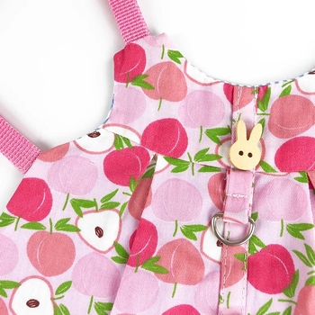 Ρούχα και λουρί για κατοικίδιο κουνέλι – καρτούν στυλ, βαμβάκι, Radish Valley, γενικής χρήσης