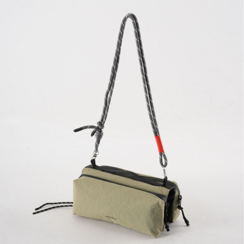 BAOFLY najlon crossbody torba za muškarce – ultralak dizajn, gradski minimalistički stil, jednostavan uzorak, bez podstavke unutrašnjosti, svakodnevna upotreba