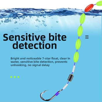 Rybárska šnúra set s háčikmi — tradičný rybársky set, hlavná šnúra zahrnutá, určené pre priehradu (Materiál: Nylon; Dĺžka: Iné; Miesto lovu: Priehrada)