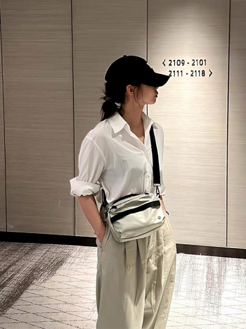 Oxford crossbody sports torba — vodootporna, unisex, street style