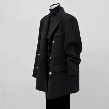 Jachetă de damă cu umplutură din puf de rață, țesătură poliester, lungime 50–65 cm, toamna 2025