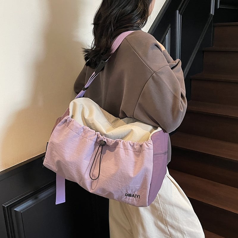 Torba za outdoor putovanja s odjeljivanjem suhih i mokrih, 20–35L, najlon, ultralagana, crossbody torba za unisex