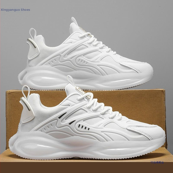 Muške tenisice za hodanje uz rijeku, casual zimske, gornji dio od mikrovlaknaste kože, gumeni potplat, vezanje šnurnicama