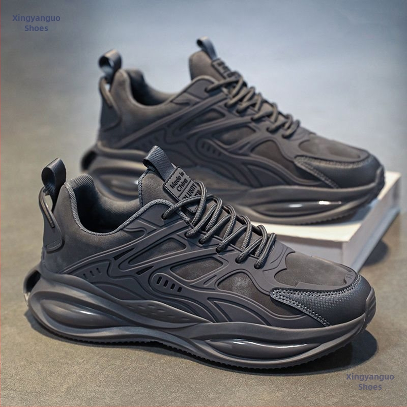 Muške tenisice za hodanje uz rijeku, casual zimske, gornji dio od mikrovlaknaste kože, gumeni potplat, vezanje šnurnicama