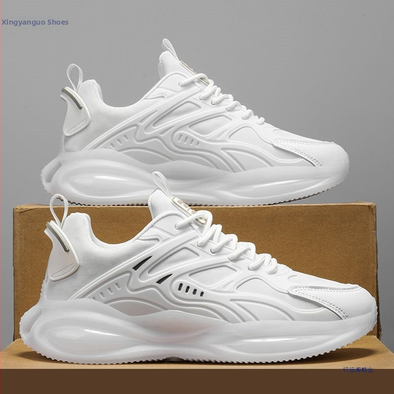 Muške tenisice za hodanje uz rijeku, casual zimske, gornji dio od mikrovlaknaste kože, gumeni potplat, vezanje šnurnicama