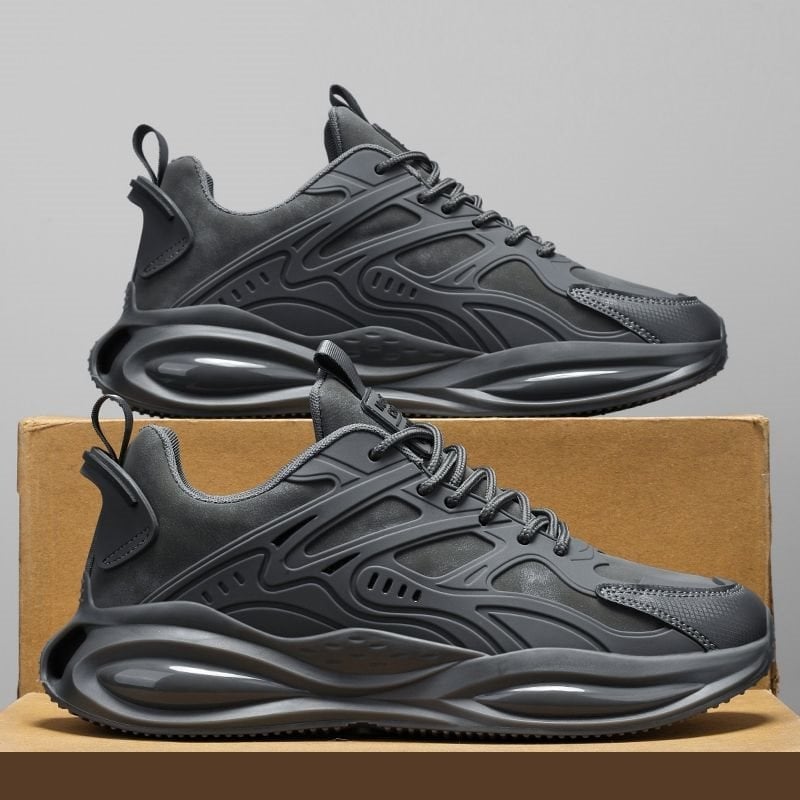 Muške tenisice za hodanje uz rijeku, casual zimske, gornji dio od mikrovlaknaste kože, gumeni potplat, vezanje šnurnicama