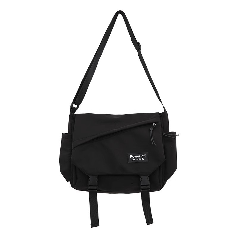 Muška crossbody torba – Oxford platno, vodootporna, ultra lagana, 12-inčni prijenosnik se uklapa, mladenački kampus stil