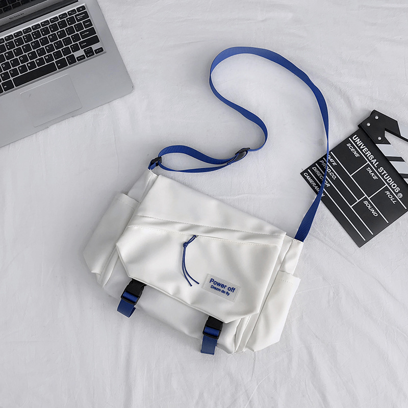 Muška crossbody torba – Oxford platno, vodootporna, ultra lagana, 12-inčni prijenosnik se uklapa, mladenački kampus stil
