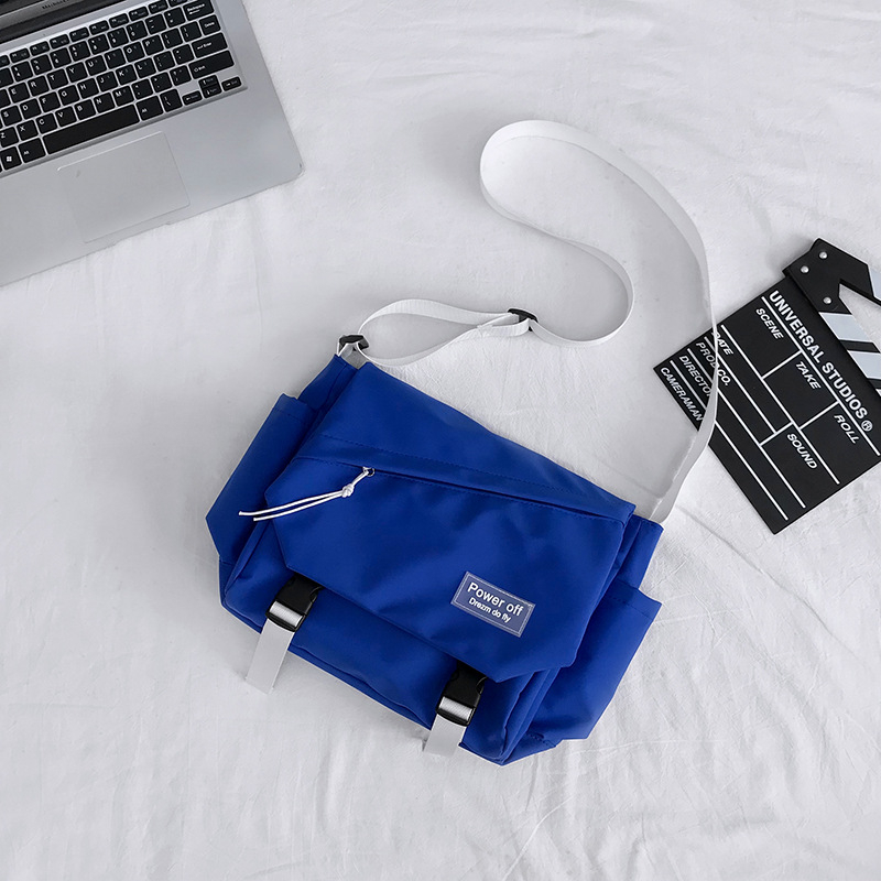 Muška crossbody torba – Oxford platno, vodootporna, ultra lagana, 12-inčni prijenosnik se uklapa, mladenački kampus stil