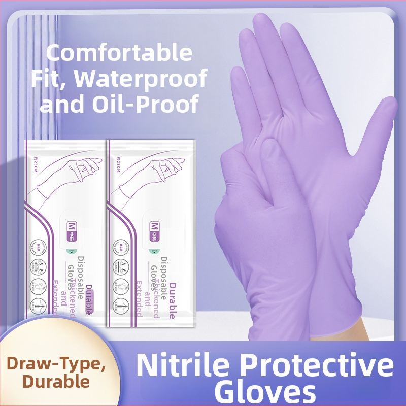 Rukavice na kuchynu z latexu/gumené, hrubší materiál zo silikónu, balenie 1 kus