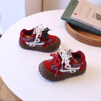 Dječje tenisice Forrest Gump stil, unisex, Velcro zatvarač, gornji dio od mikrovlaknastog kože, gumeni potplat, za uzrast 7–12 godina, jesen 2025
