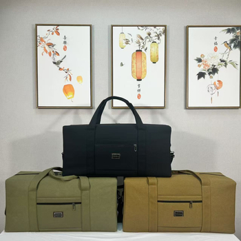 Platnena putna torba s ručnim držalom, velika kapaciteta 20–35 L, vodootporna, izdržljiva, ultra lagana, podstava od platna, retro stil