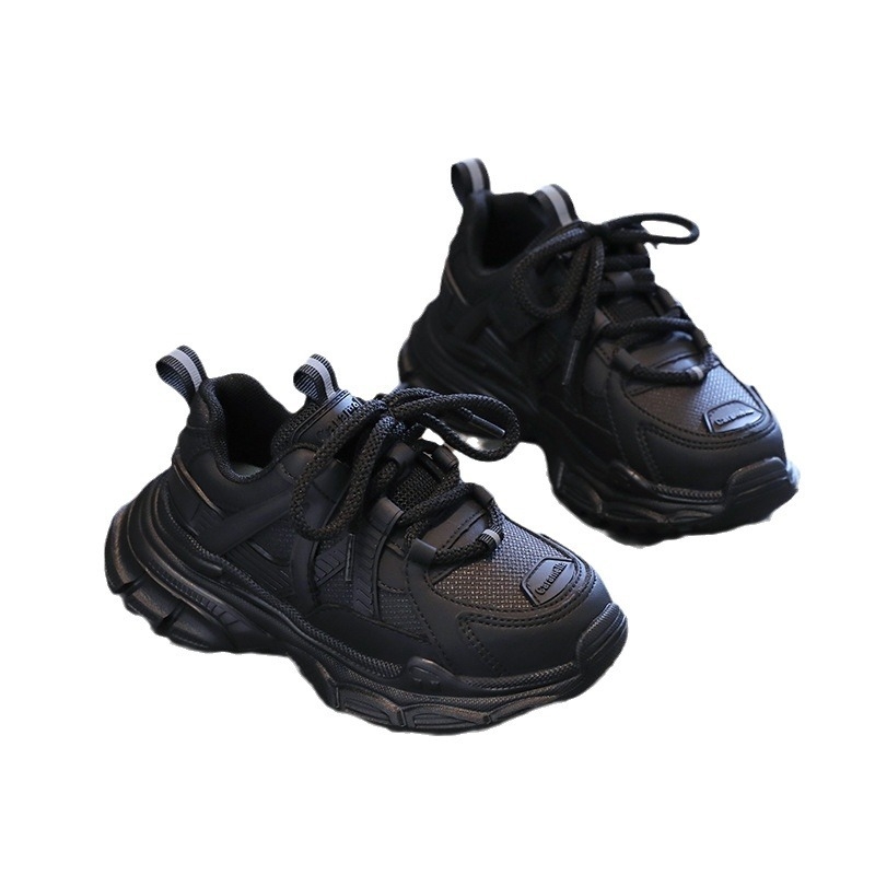 Dječje tenisice Dad shoes, lagane, umjetna koža gornji dio, gumena potplat, jesen 2023, za uzrast 7–12 godina