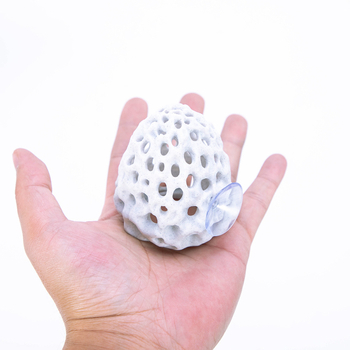 Cuib plastic pentru creveți în acvariu – piatră coral fals imprimată 3D, decor pentru acvariu, cu multe găuri, origine Shandong