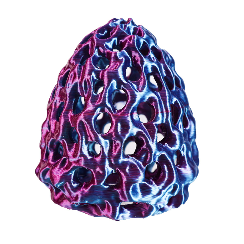 Cuib plastic pentru creveți în acvariu – piatră coral fals imprimată 3D, decor pentru acvariu, cu multe găuri, origine Shandong