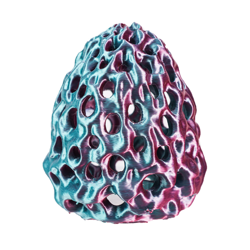 Cuib plastic pentru creveți în acvariu – piatră coral fals imprimată 3D, decor pentru acvariu, cu multe găuri, origine Shandong