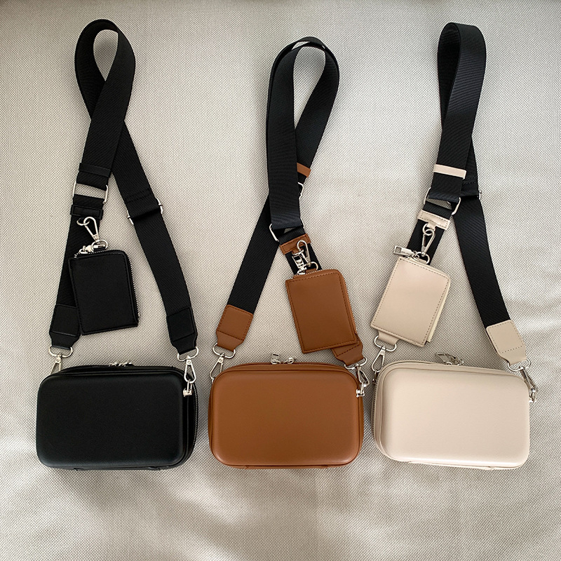 Muška PU kožna crossbody torba, vodootporna, podstava od sintetičke kože, street fashion stil, proljeće 2025
