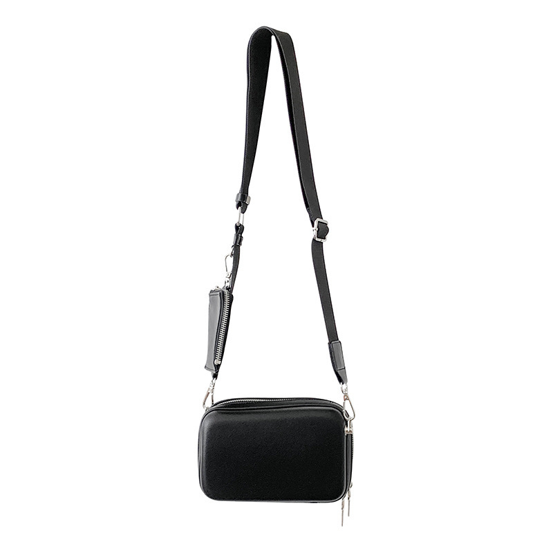 Muška PU kožna crossbody torba, vodootporna, podstava od sintetičke kože, street fashion stil, proljeće 2025