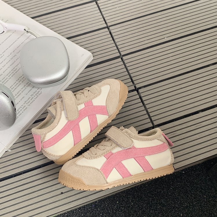Dječje tenisice za trčanje s Velcro kopčom, prozračne sintetičke kože, unisex, jesen