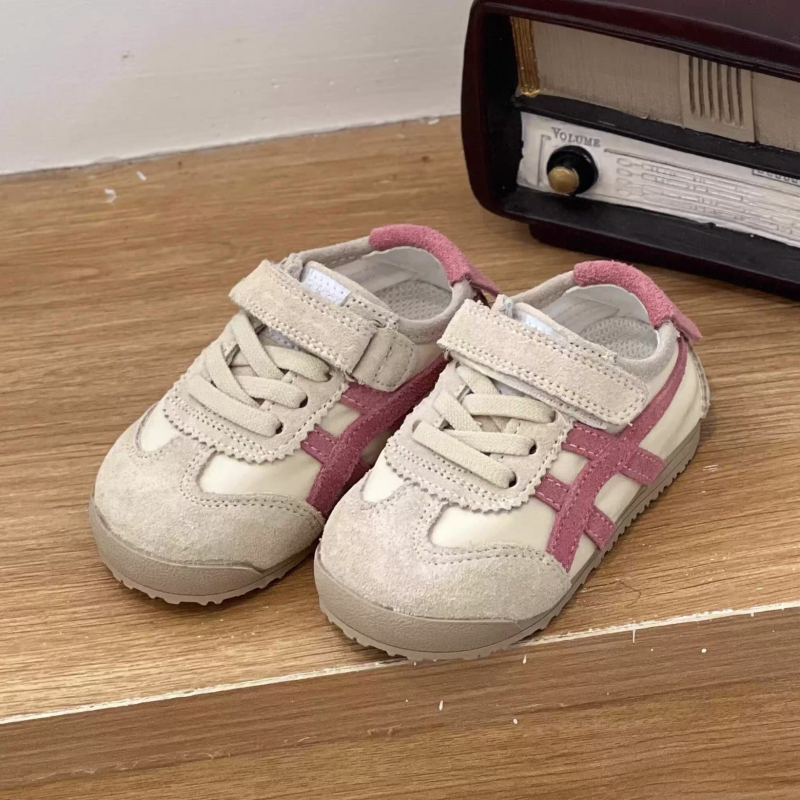 Dječje tenisice za trčanje s Velcro kopčom, prozračne sintetičke kože, unisex, jesen