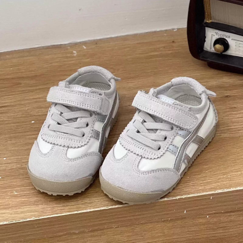 Dječje tenisice za trčanje s Velcro kopčom, prozračne sintetičke kože, unisex, jesen