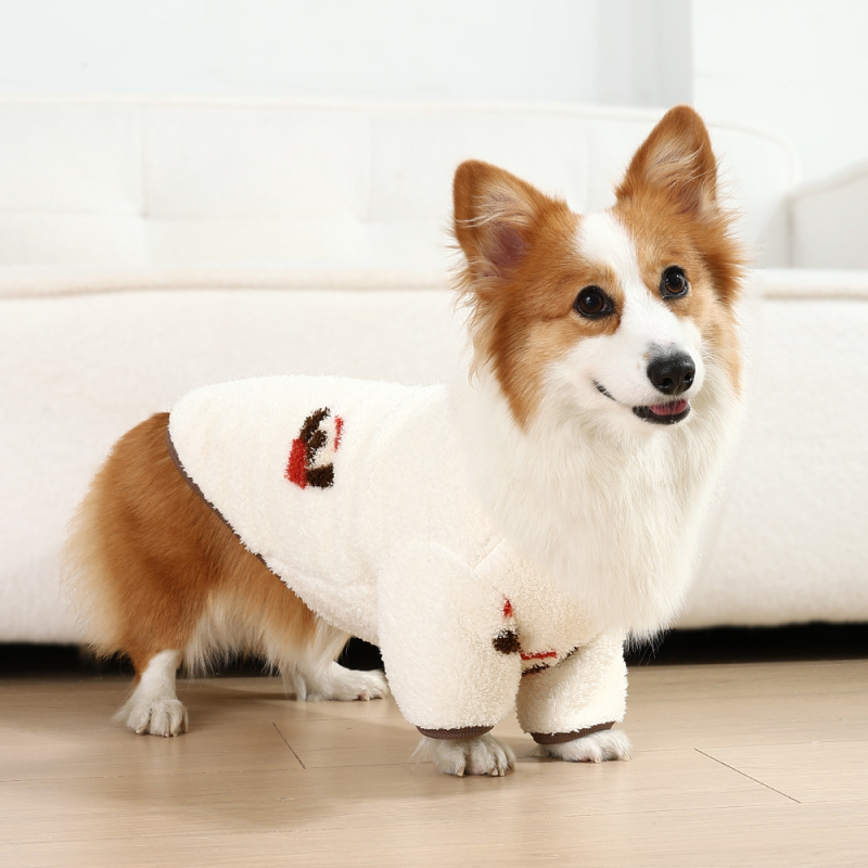 Háziállat mellény: téli meleg, aranyos stílus, poliészter (anyag: poliészter; szezon: tél; nem: uniszex)