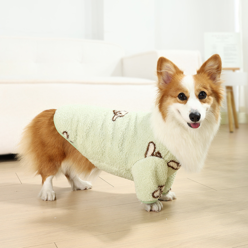 Háziállat mellény: téli meleg, aranyos stílus, poliészter (anyag: poliészter; szezon: tél; nem: uniszex)