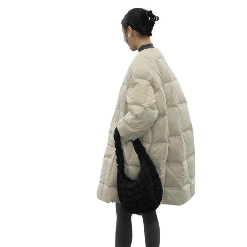 Ženska jakna s pamukom kao punilom, korejskog stila, polo ovratnik, zatvarač, duljina 50–65 cm, pamuk 71–80%, Spandex tkanina